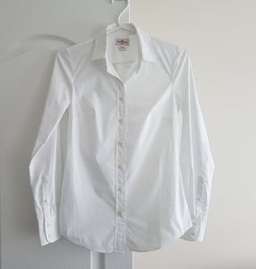 J Crew pure white shirt